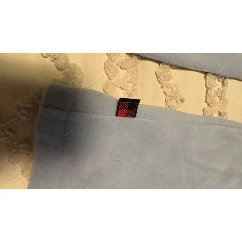 Woolrich Jacket Womens Small Blue Fleece Full Zip Pockets Collar Warm Winter - Picture 4 of 5